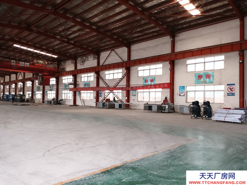 (出租) 天津靜海獨(dú)院11000平出租，車間高12.5米五部天車