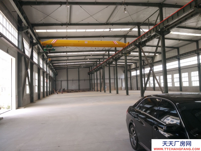 (出租) 天津漢沽兩部10噸天車漢沽2500平米廠庫房急出租