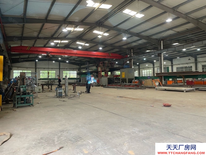 (出租)宣城廣德縣 獨(dú)棟單層框架廠房帶3噸行車 電力充足 大車易進(jìn)出 適合機(jī)加工