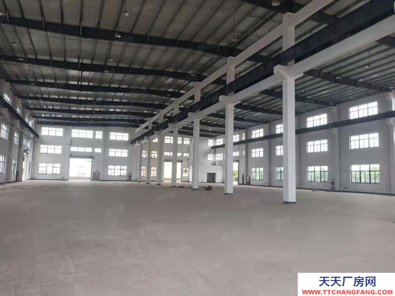 (出租) 宣城廣德獨(dú)門獨(dú)院 獨(dú)棟單層框架帶5噸行車 大車方便進(jìn)出