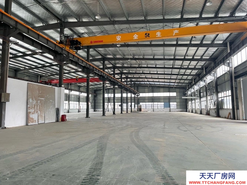 (出租) 宣城廣德單層鋼結(jié)構(gòu)帶5噸行車 電力充足 格局形象好 大車易進(jìn)出