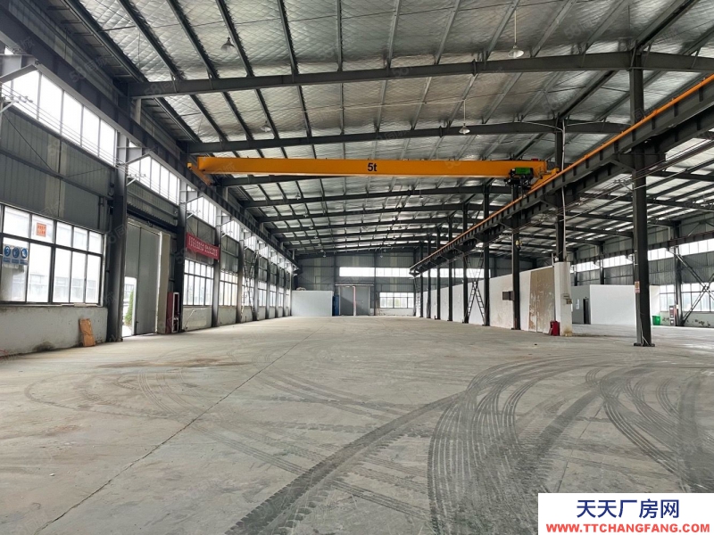 (出租) 宣城廣德單層鋼結(jié)構(gòu)帶5噸行車 電力充足 格局形象好 大車易進(jìn)出