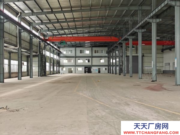 無錫錫山區自有園區廠房出租全單層機械車間，可分租可整租