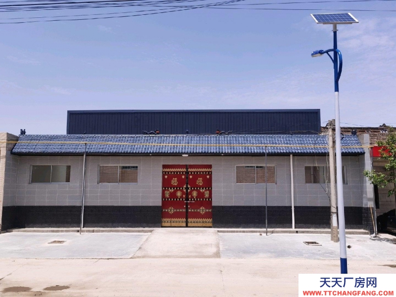 (出租) 渭南臨渭獨立廠房庫房，前后有路有門，水電雙保障，鋼構七米可隔可架。