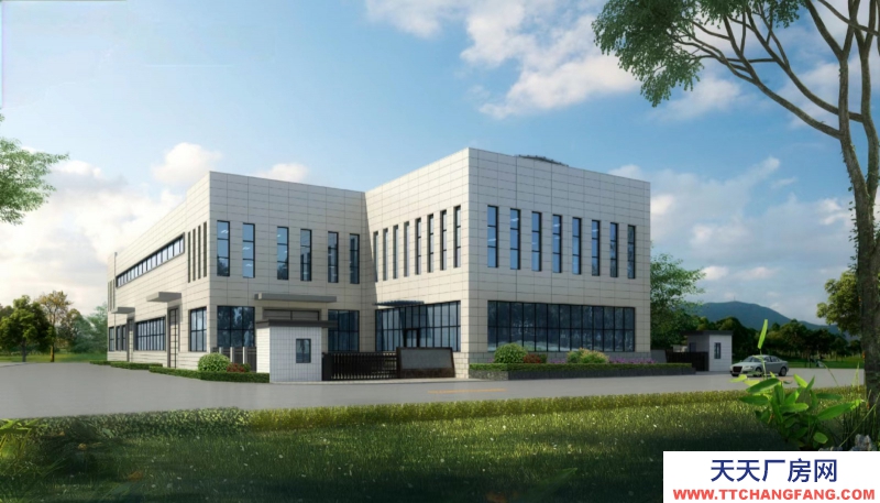 全新廠房出租出售，面積970-5000平，獨棟，形象展示性非常好的廠房