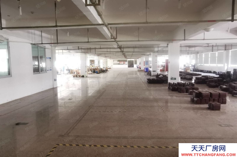 溫州樂清(出租) 鹽盤廠房二樓1500平貨梯5噸 租金170一平 有現成辦公室