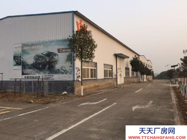 岳陽市岳陽樓區 租金便宜!京港澳岳陽收費站旁廠房出租倉庫出租標準廠房