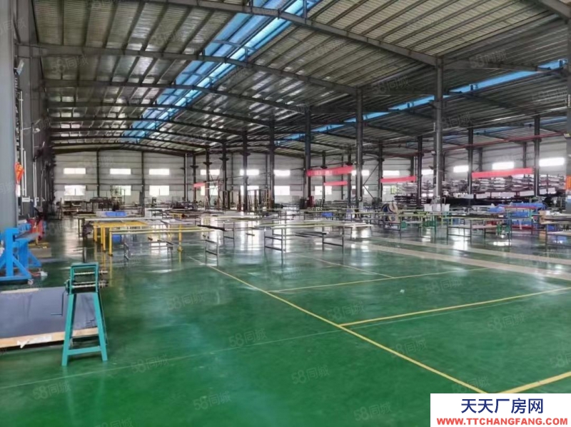 (出租) 佛山三水西南南岸工業區現成地坪漆水電裝修單一層廠房7600方出租