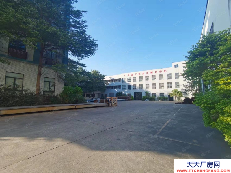 (出租) 佛山高明荷城獨院園區廠房出租9500方紅本單層原房東14米帶牛腿