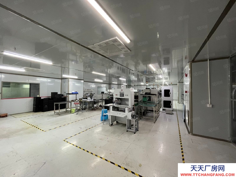 (出租) 深圳福永主干道邊上原房東廠房無塵車間加潔凈拎包入住即可無轉(zhuǎn)讓費
