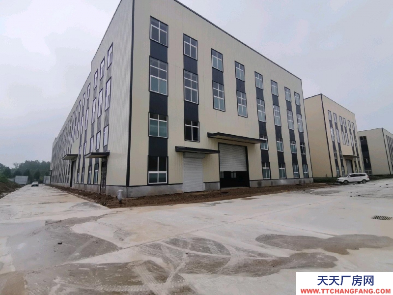 菏澤單縣全新標準鋼結構兩層廠房出售