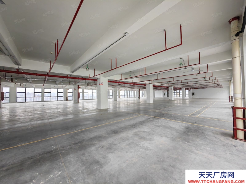 (出租) 深圳700平起租 坪地高新產業園樓上精裝修廠房整層3000平出租