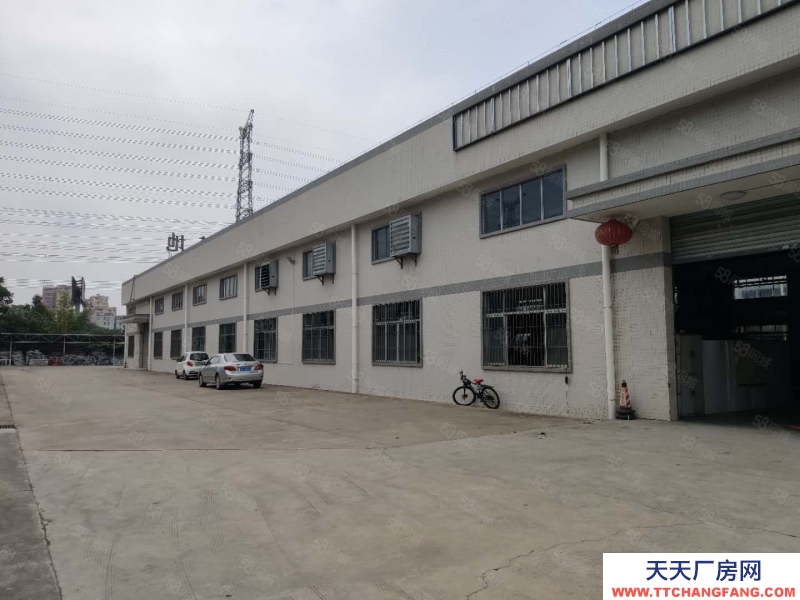 (出租) 深圳平湖清平高速出口獨棟3000平滴水8米鋼構廠房出租分租空地大