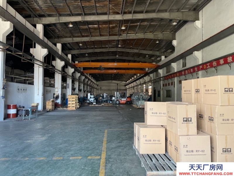 (出租) 珠海紅旗2700~6000平單層鋼構廠房，帶10噸行車，可分租