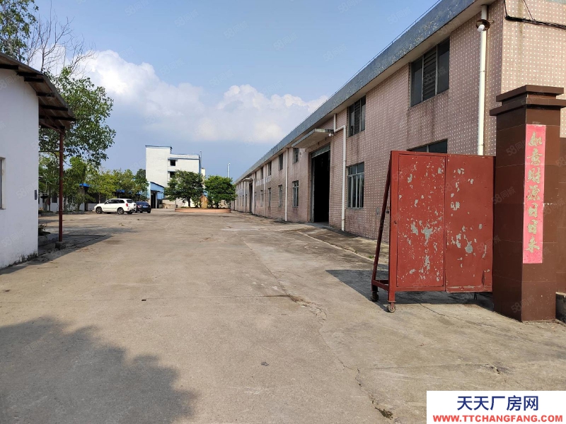 (出租) 江門臺山水步鎮(zhèn)獨院單一層廠房倉庫6000,空地3000出租