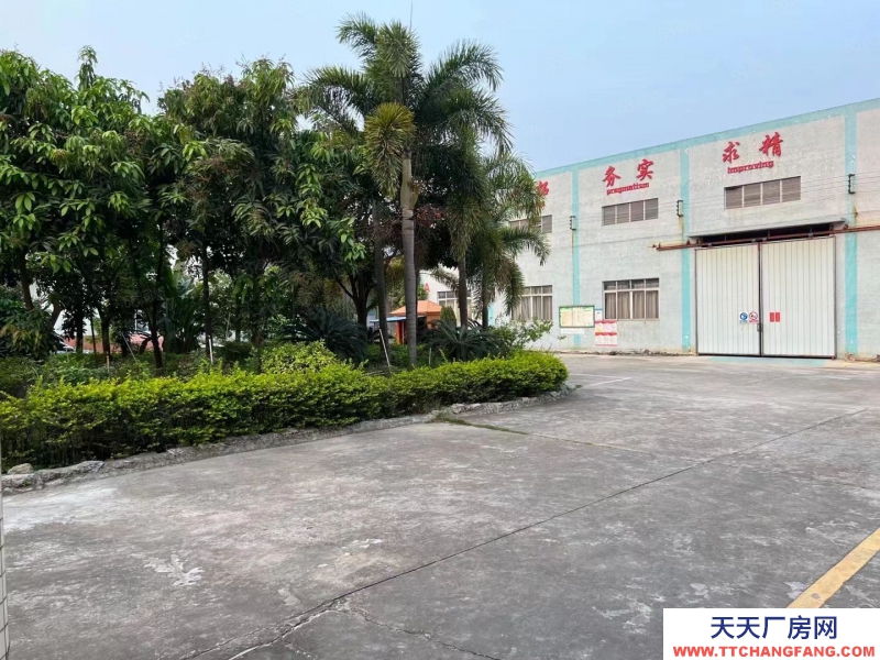 (出租) 江門鶴山市沙坪新花園式單一層廠房出租