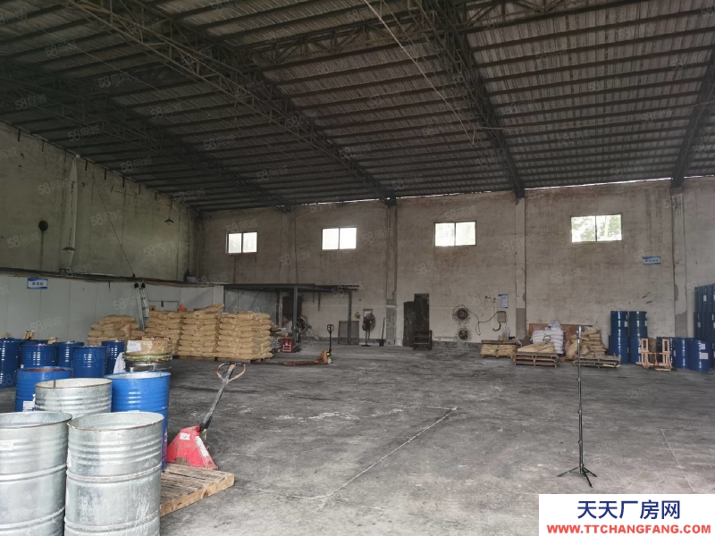 (出租) 惠州博羅石灣國道邊獨院鋼構廠房帶宿舍辦公滴水7米1500平出租