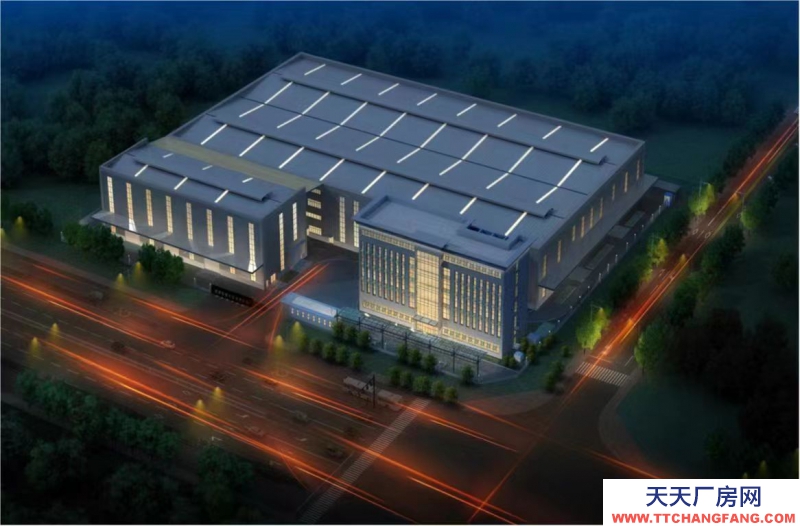 邛崍食品產業園2500平鋼結構廠房出租