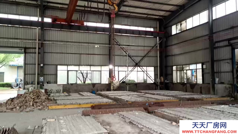 紹興市上虞區(出租) 上虞新出單一層鋼構8000平獨門獨院空地超大現成行車可分租適合大型加工，鋼結構物流...