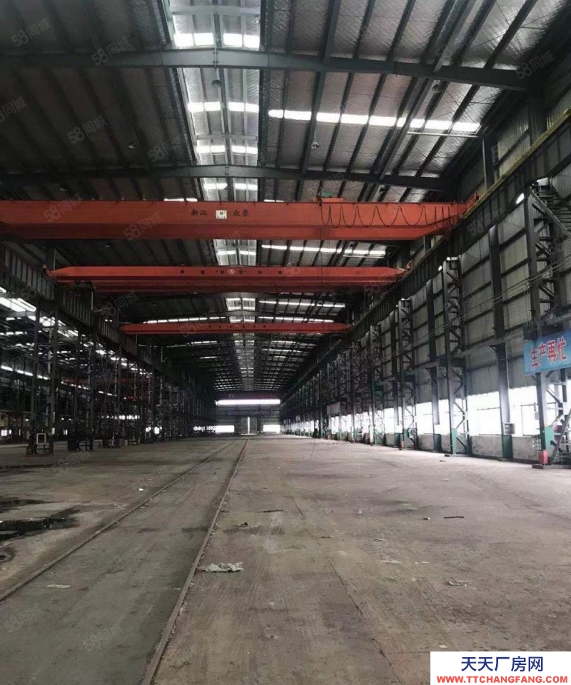 紹興市上虞區(出租) 出租豐惠單層廠房13000平 層高12米 帶行車 環評好做小污染行業