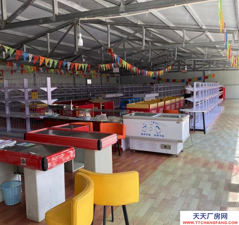 張家口 張北縣 (出租) 原來是超市 里邊的東西都可以撤出來