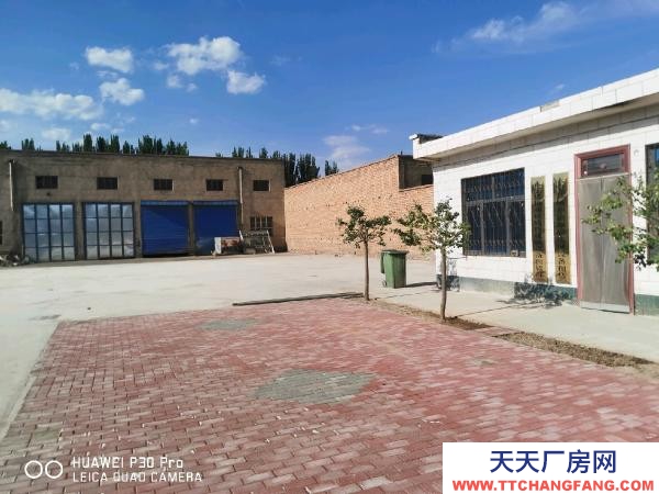 銀川市永寧機加工廠房 一號廠房高9米長24米。二號廠房高6米長45米。