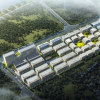 獨棟雙拼廠房，小面積戶型。