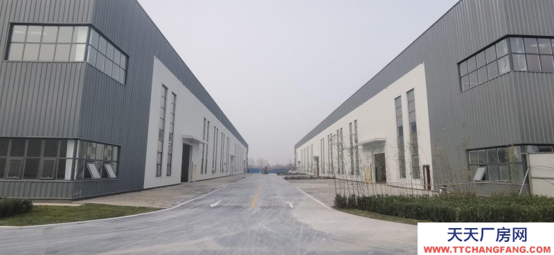 滄州 河間(出售) 出售河間開發區50年產權一戶一證純一層可改造鋼結構臘肉制品廠房