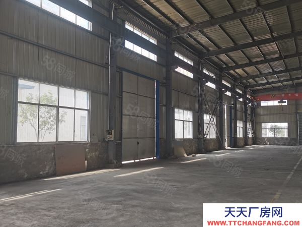 贛州市贛縣機加工廠房  贛縣紅金工業園2000平鋼結構廠房倉庫，主干道邊，好進車