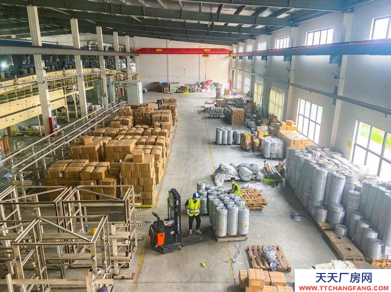 臺州市天臺(出租) 天臺洪三工業區，花園式廠房，精裝修辦公室，高空間利用率廠房。罐頭