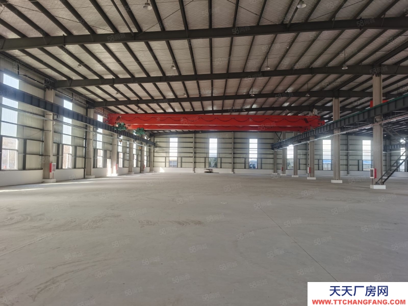 (出租) 南通海安開發(fā)區(qū)鋼結(jié)構(gòu)機(jī)械廠房帶2臺(tái)10噸行車適合機(jī)械加工