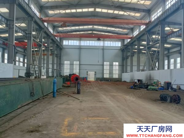 旅順開發區標準重工廠房，帶3臺吊車，水電齊全，近高速
