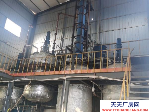宜春市萬載化工廠房出租，反應釜出租代工各類膠水、涂料、中間體。
