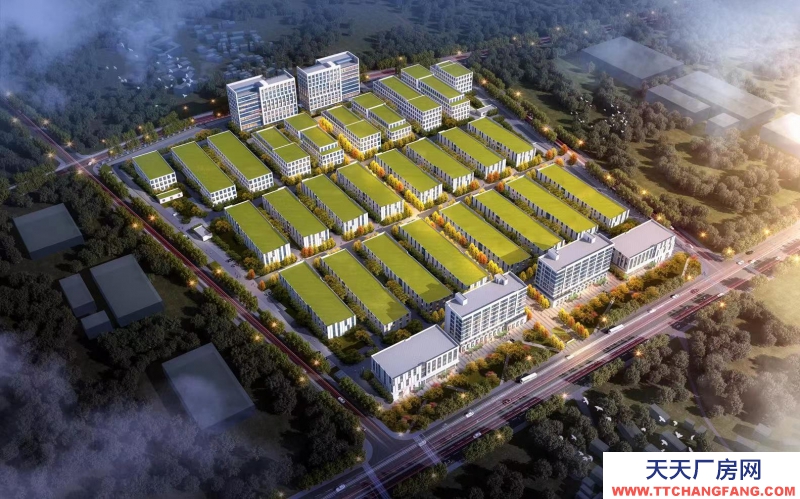 可分割可定制園區廠房出售首付兩成起