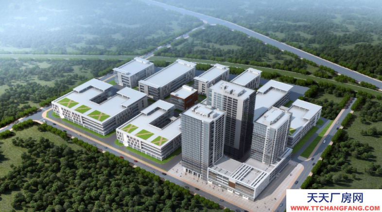 東廣人工智能谷(無中介)成都市中心城區成華區三環邊地鐵口現房高標準廠房園區招商