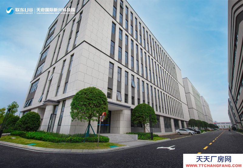 天府新區視高S5號線旁 50年產權廠房招商 1100平起獨棟 贈送面積大 得房率最高120%