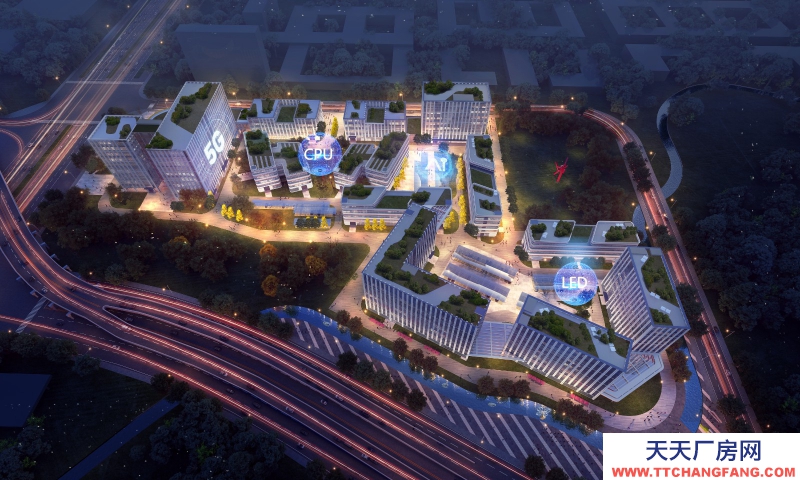 成都高新西區高端產業園廠房出租，環境好，位置好，與世界500強做鄰居。