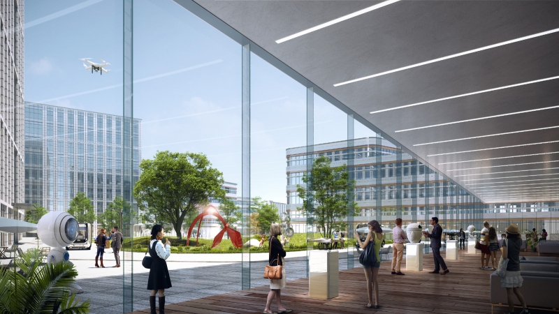 成都高新西區優質廠房出租，緊鄰華為，京東方，配套好，鄰里好。