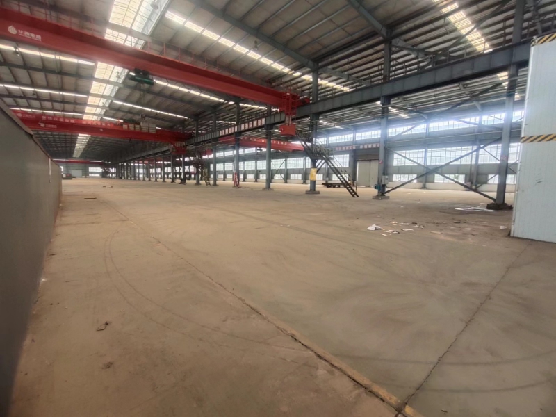 大空間 道路寬敞 鋼結(jié)構(gòu) 可分租 環(huán)氧地坪 帶行車 帶雙層辦公樓