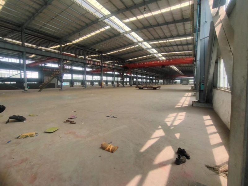 大空間 道路寬敞 鋼結(jié)構(gòu) 可分租 環(huán)氧地坪 帶行車 帶雙層辦公樓