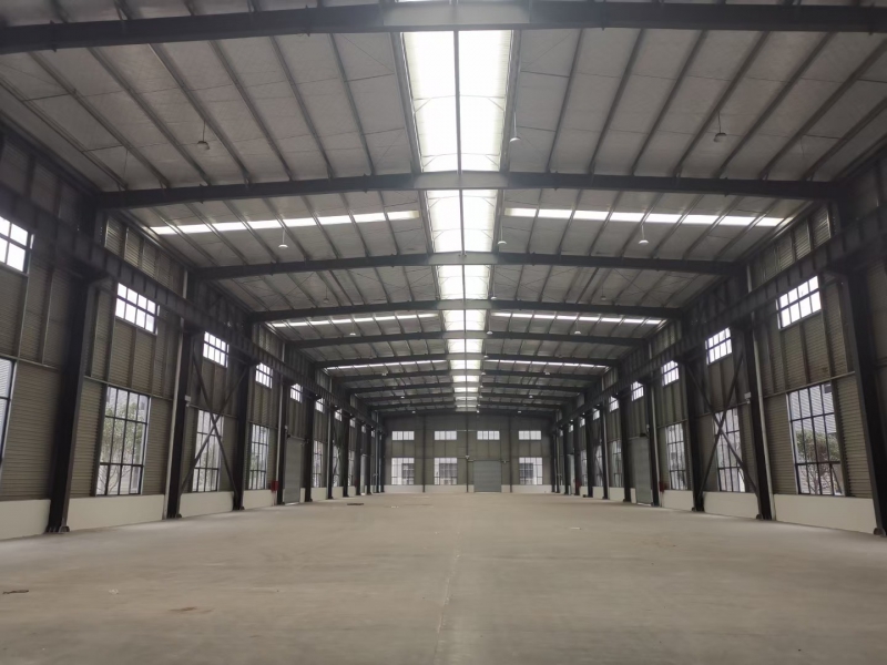 出售2000㎡全新現房 單層鋼構廠房 有產權 可辦證 行業寬松