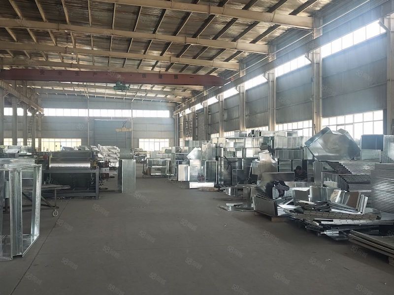 (出租）經開區800鋼結構帶雨棚 帶5噸行車，適合加工倉儲辦公！