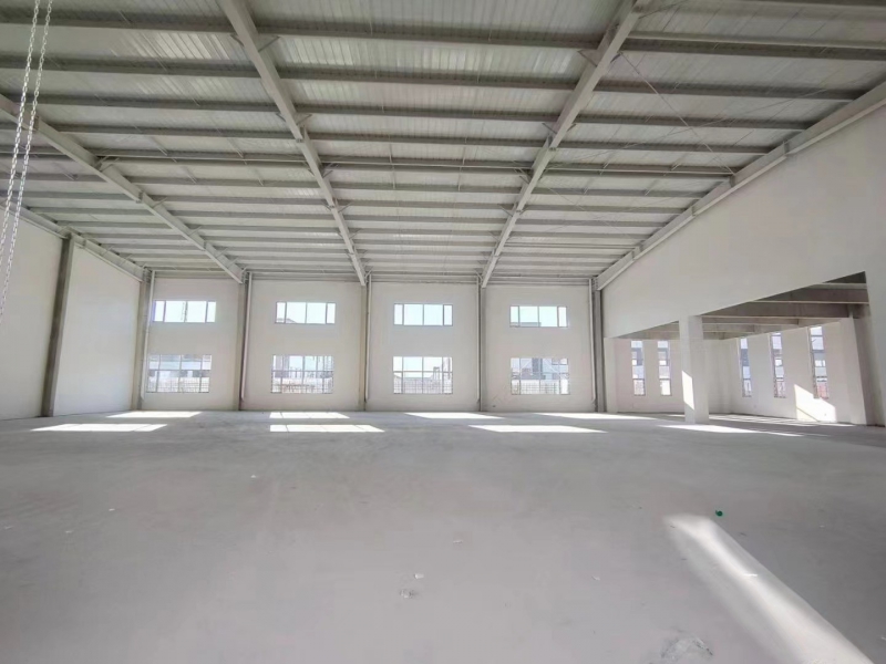 廠辦一體式,單層框架+砌塊磚