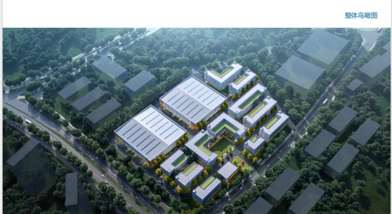 2.5層標準框架廠房首高8.1米，柱距跨度大，生產辦公均宜，可隔層可定制，環(huán)評