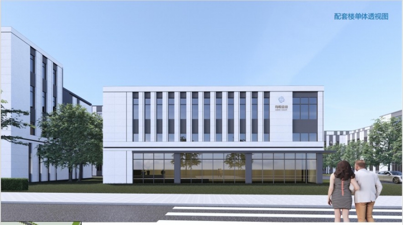 2.5層標準框架廠房首高8.1米,柱距跨度大,生產辦公均宜,可隔層可定制,環評