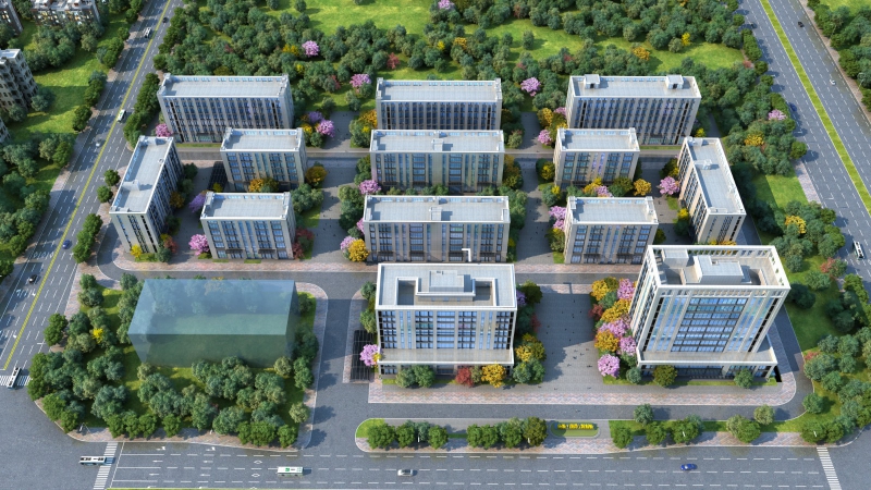 【經(jīng)開區(qū)濱河國際新城！首付三成即可得千平廠房，高配置多實(shí)惠 】