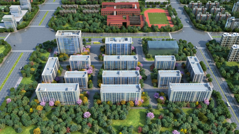 【屋頂2m超高女兒墻，打造企業(yè)家的私人花園】