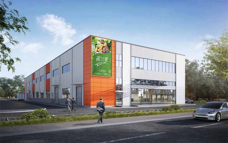 成都仁壽全新鋼結構廠房標準食品廠房出售