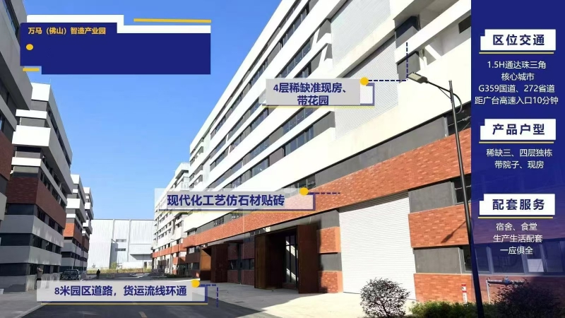 佛山智造產業園，現房！現房！現房！