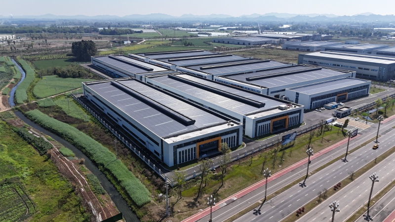 雙流5600平米全新鋼結構廠房出租